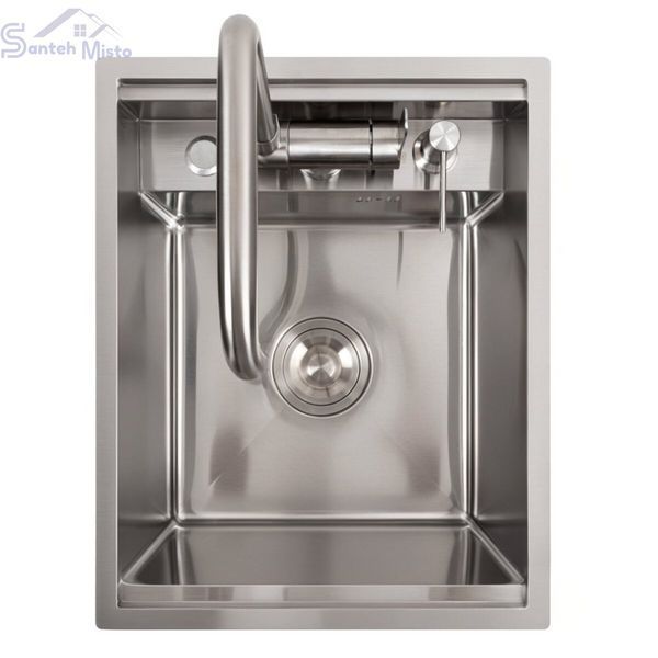 Кухонная мойка CM 40*50 скрытая нержавейка Platinum Handmade 44555 фото