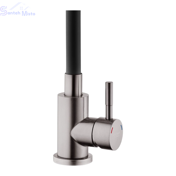 Комплект кухонної мийки Kroner KRP Derby - 60х50HM PVD (2,5/0,5 мм) SM81 фото