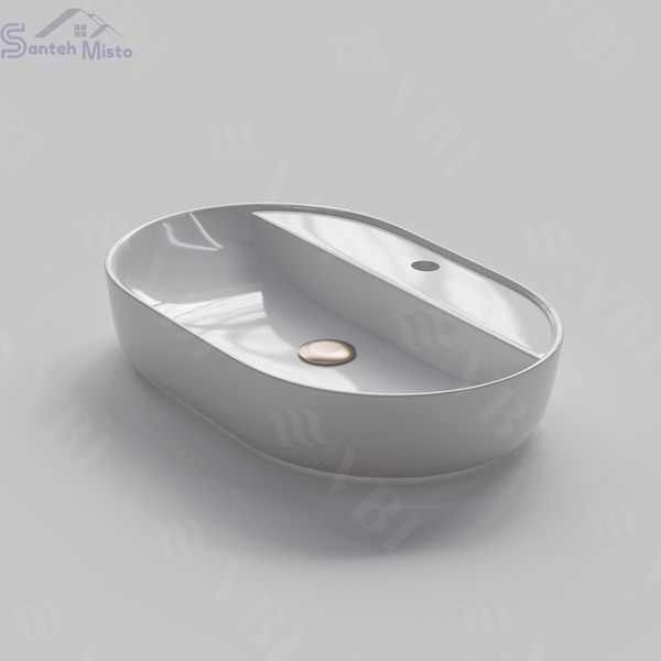 Умивальник (раковина) VBI TERNI WHITE накладний VBI-011800 фото