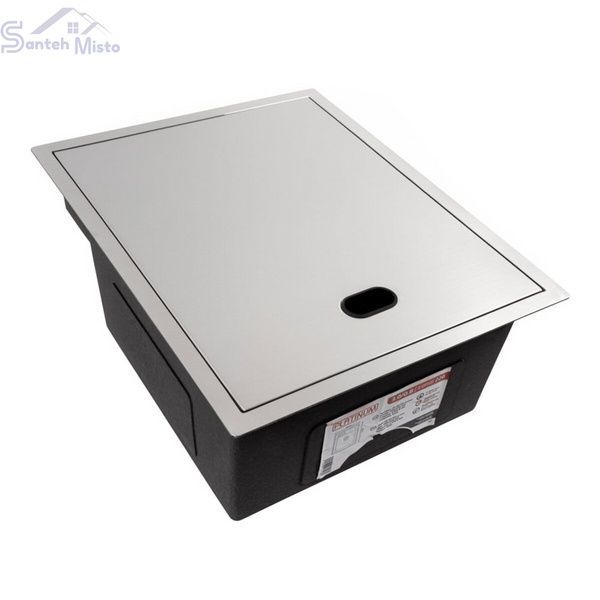 Кухонная мойка CM 40*50 скрытая нержавейка Platinum Handmade 44555 фото