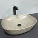 Умывальник (раковина) VBI OLBIA BEIGE STONE MATT накладной VBI-014301 фото 1