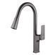 Комплект кухонної мийки Kraft HM 50х50 NANO BLACK (DECOR) PVD (3.0/1.0 мм) SМ610477 фото 13