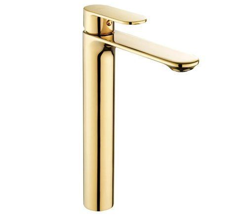 Змішувач для раковини (умивальника) MEXEN MILO GOLD золотий високий MEX-71310-50 фото