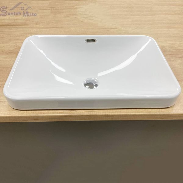 Умывальник (раковина) VBI BITRITTO M WHITE врезной VBI-018025 фото