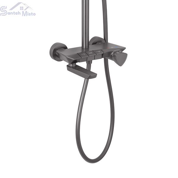 Душова система термостатична Kroner KRP Axis Line Thermo - GRP0636 CV036842 фото