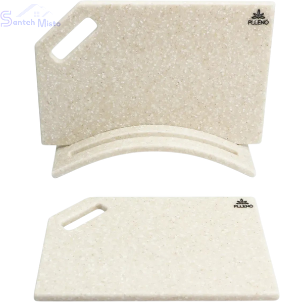 Набір кухонних дошок зі штучного каменю Pllen&oacute; beige mottle mini SM12080 фото