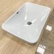 Умывальник (раковина) VBI BITRITTO M WHITE врезной VBI-018025 фото 3