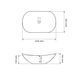 Умывальник (раковина) VBI TURIN BLACK MATT накладной VBI-011502 фото 2