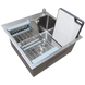 Комплект кухонної мийки Kraft KRF 5050 decor (3.0/1.0 мм) SM20508 фото 7