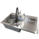 Комплект кухонної мийки Kraft Handmade HS R 780х480 (3.0/1.0 мм) SM3864 фото 4