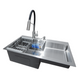 Комплект кухонної мийки Kraft Handmade HS R 780х480 (3.0/1.0 мм) SM3600 фото 5
