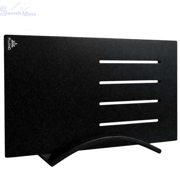 Комплект кухонной мойки Kroner KRP Schwarze - 7849RHM PVD Графит SM026609 фото