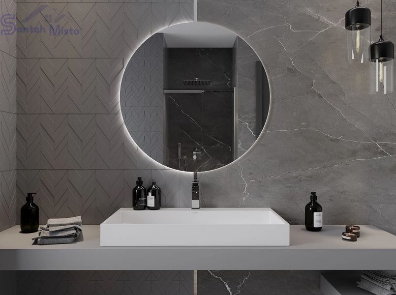 Дзеркало MEXEN ERG 90 LED кругле MEX-9823-090-090-611-00 фото
