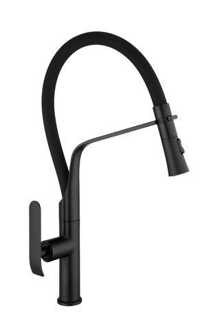 Смеситель для кухни REA CASTOR BLACK черный * REA-B6935 фото