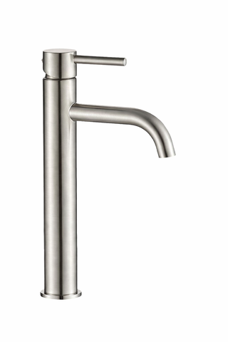 Змішувач для раковини VBI MILANO NICKEL високий VBI-050101NI фото