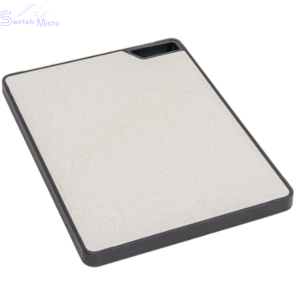 Комплект кухонной мойки KRAFT Handmade PVD чорна HS54*48 (3.0/1.0 мм) декор SM6040 фото
