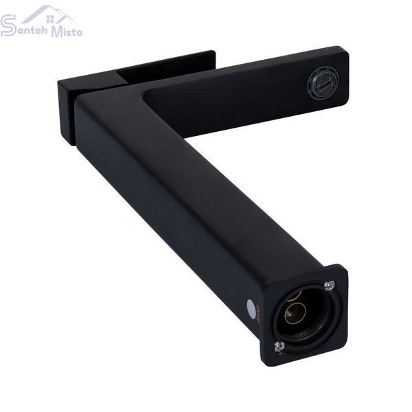 Змішувач для раковини Qtap Gemini високий QTGEM269BLM45678 Black Matt SD00051802 фото