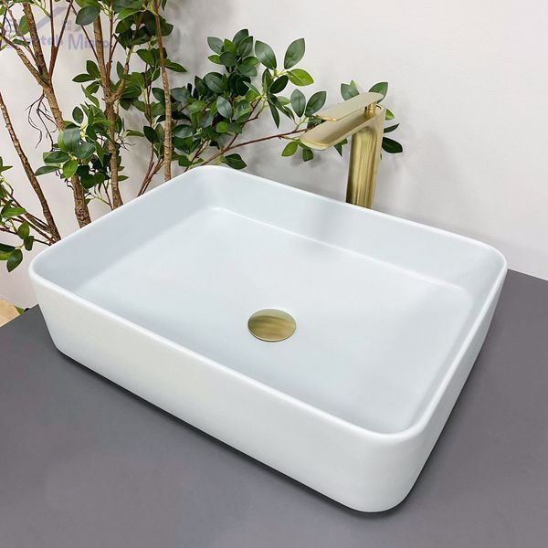 Умывальник (раковина) VBI ATRANI SMOKE BLUE накладной VBI-013602 фото