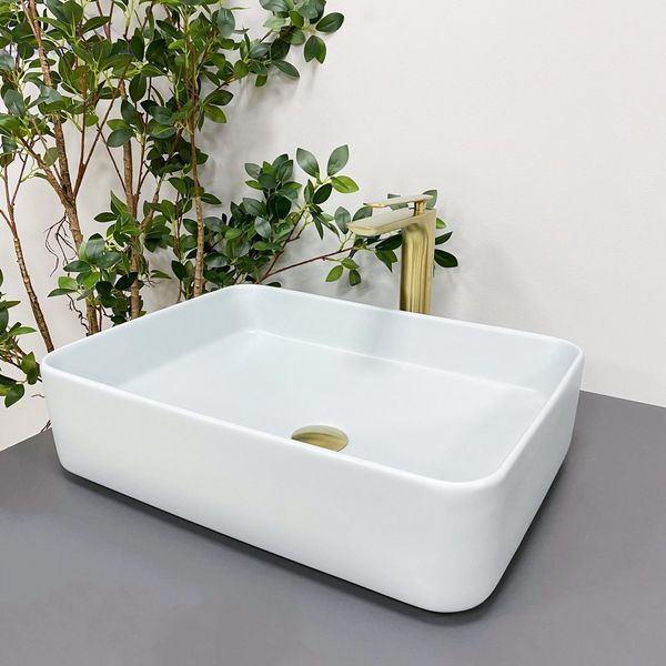 Умывальник (раковина) VBI ATRANI SMOKE BLUE накладной VBI-013602 фото