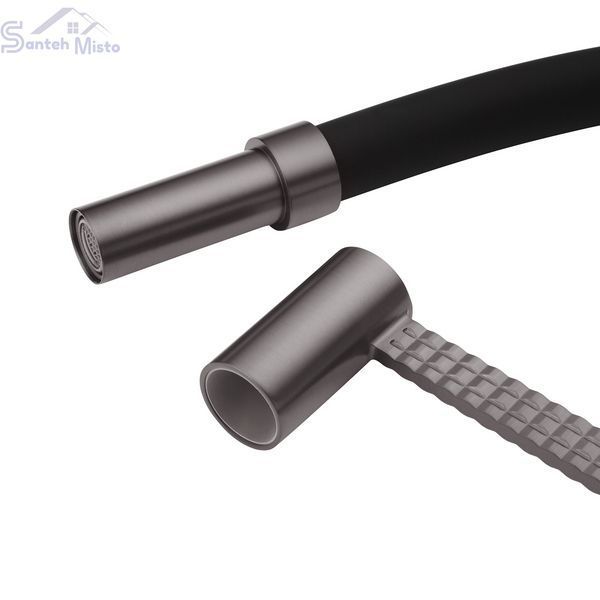 Комплект кухонної мийки Kroner KRP Derby - 5050HM PVD (2,5/0,5 мм) SM835 фото