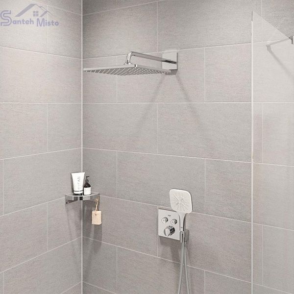 Душова система прихованого монтажу термостатична Grohe QuickFix Precision SmartControl Cube 34876000 CV033248 фото