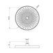Лійка для верхнього душу Kroner Element 2801562901Z-0101 CV036156 фото 2