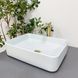 Умывальник (раковина) VBI ATRANI SMOKE BLUE накладной VBI-013602 фото 5