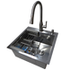 Комплект кухонної мийки Kraft KRF 5050 decor (3.0/1.0 мм) SM5309 фото 4