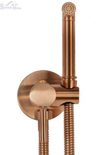 Набор гигиенического душа REA LOOP BRUSHED COPPER REA-B6314 фото
