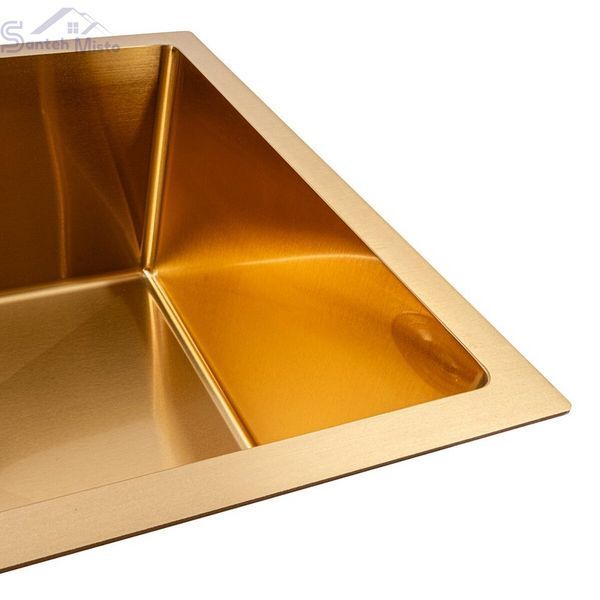 Кухонная мойка Valeso Handmade CM 54*44 Workstation золото PVD, монтаж под столешницу 50200 фото