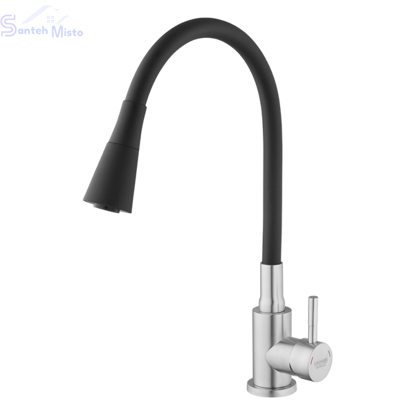 Комплект кухонной мойки Kraft Satin BRS 65х48 (3.0/1.0 мм) SM4801 фото