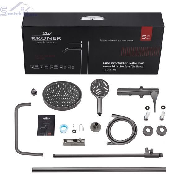 Душова система Kroner KRP Axis Line-GRP063 CV036838 фото